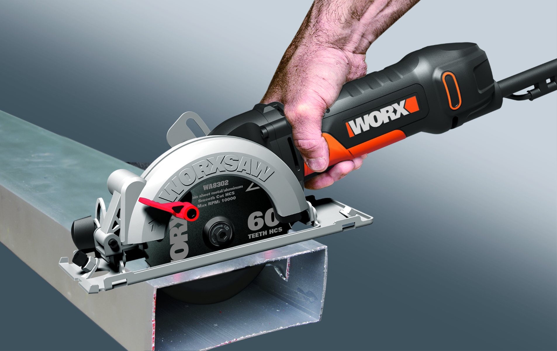Worx WX439 - Sierra circular WorxSaw XL 480W 46mm